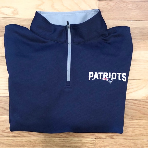 NFL Other - NFL Team Apparel Patriots 3/4 Zip Pullover